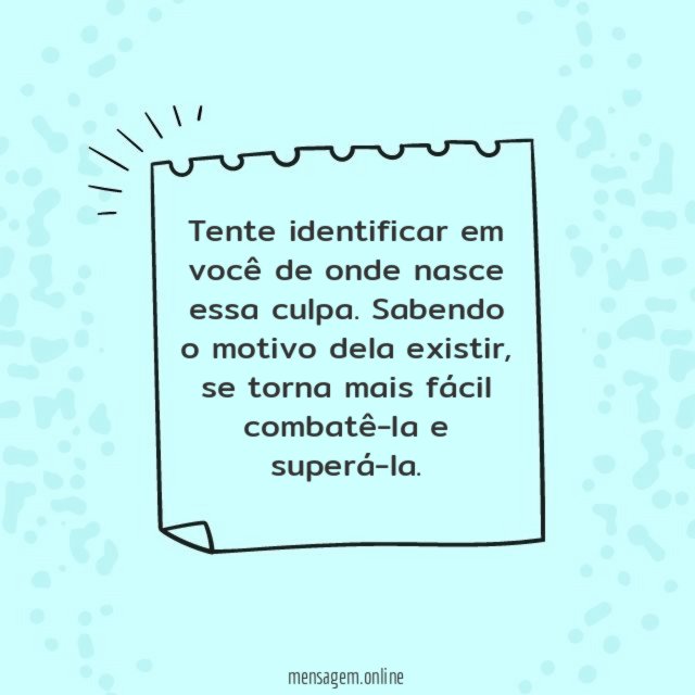 Identifique a culpa