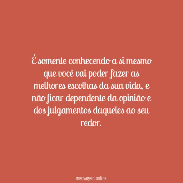 Autoconhecimento
