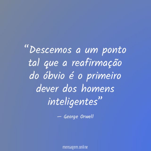 Descemos a um ponto tal que a reafirmação