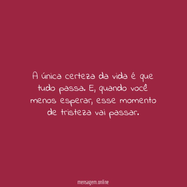 Tudo passa