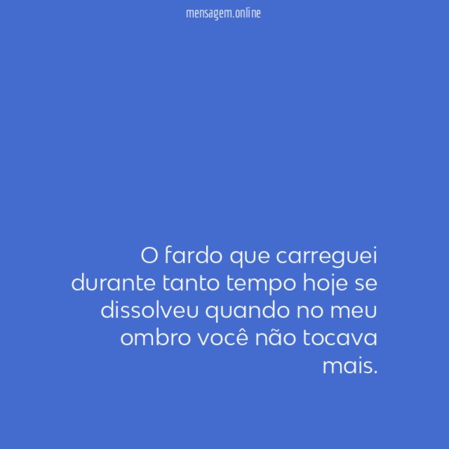 Estou livre