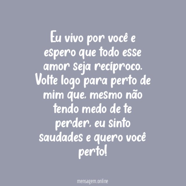 Quero você