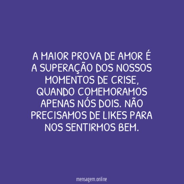 Prova de amor