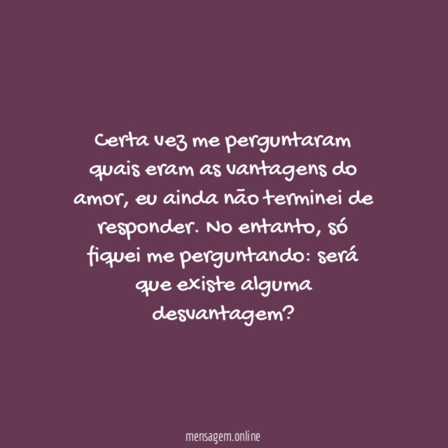 Desvantagem