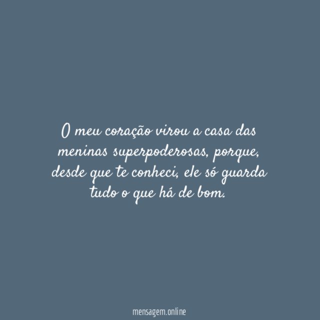 Tudo que há de bom