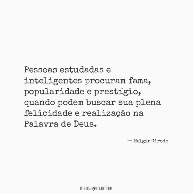 Pessoas estudadas e inteligentes procuram fama