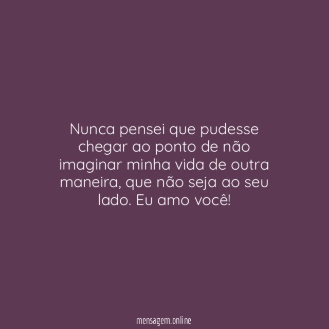 Minha vida sem você