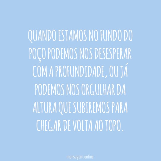 Fundo do poço