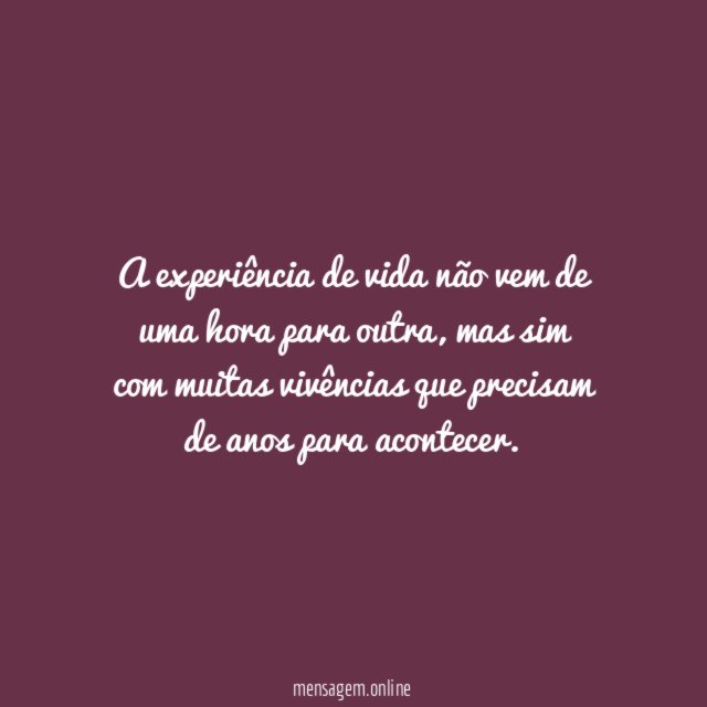 Experiência