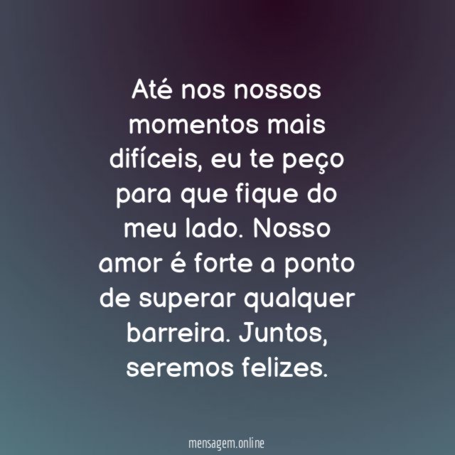 Fique ao meu lado