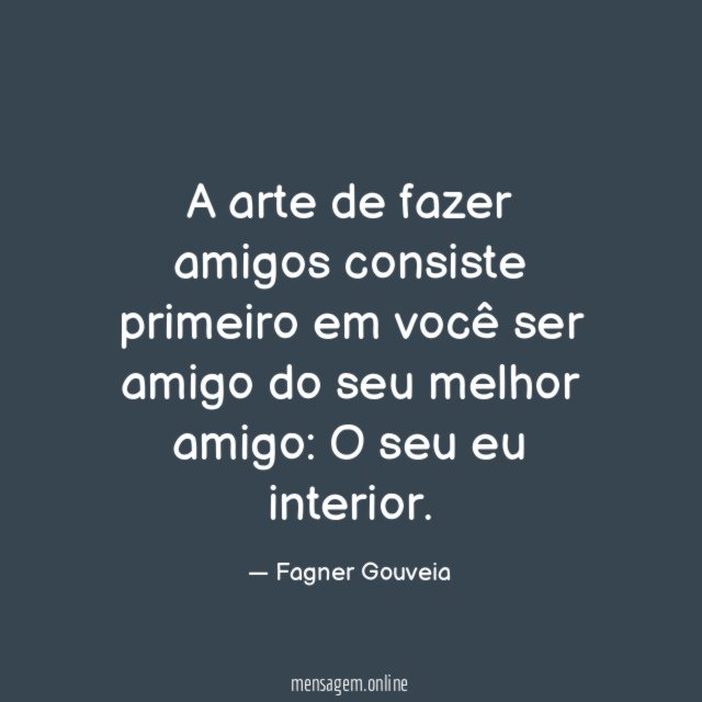 Você