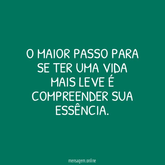 Vida mais leve