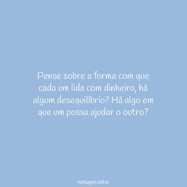Como lidarão com dívidas e responsabilidades financeiras?