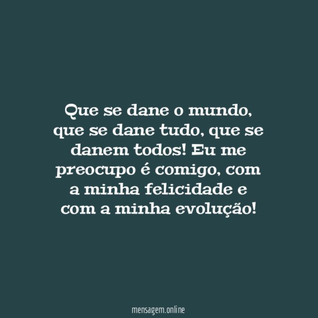 Que se dane!