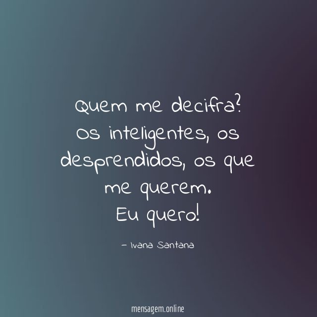 Quem me decifra