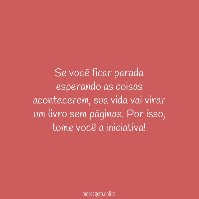 Tem que tentar