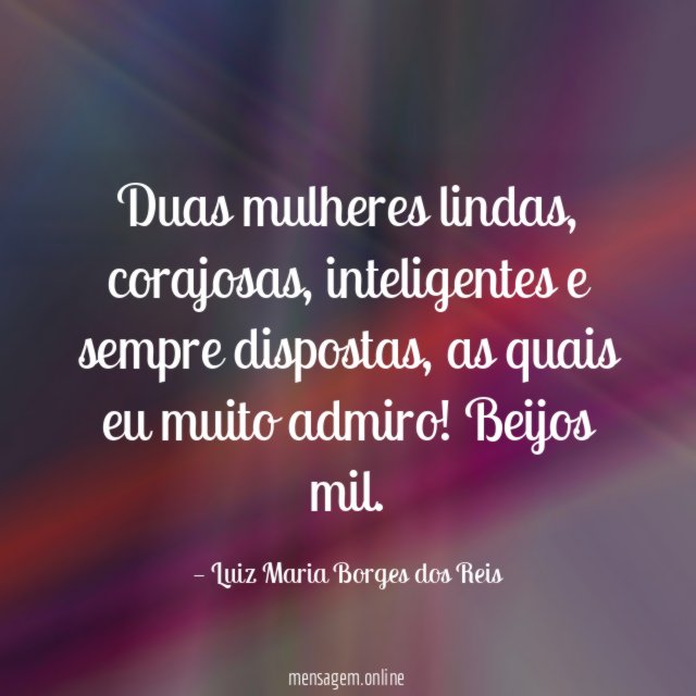 Duas mulheres lindas