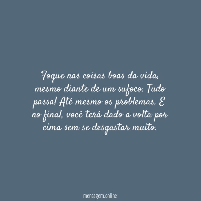 Tudo passa