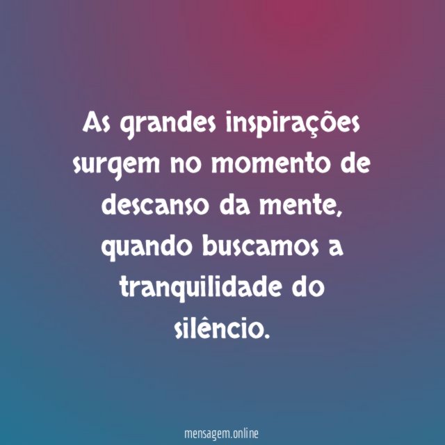 Inspirações