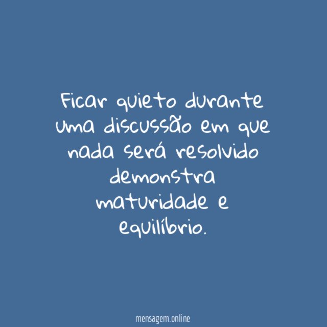 Maturidade
