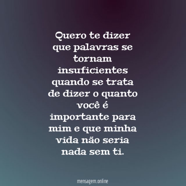 Nada sem você