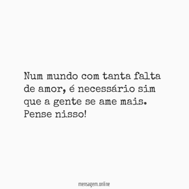 É necessário