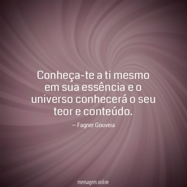 Conhecendo a si mesmo
