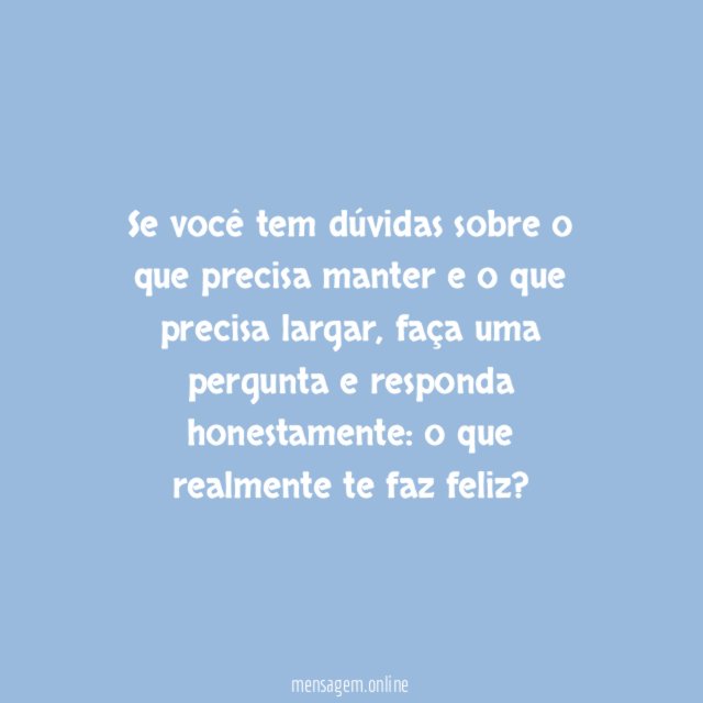 Questionamentos