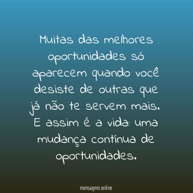 Oportunidades
