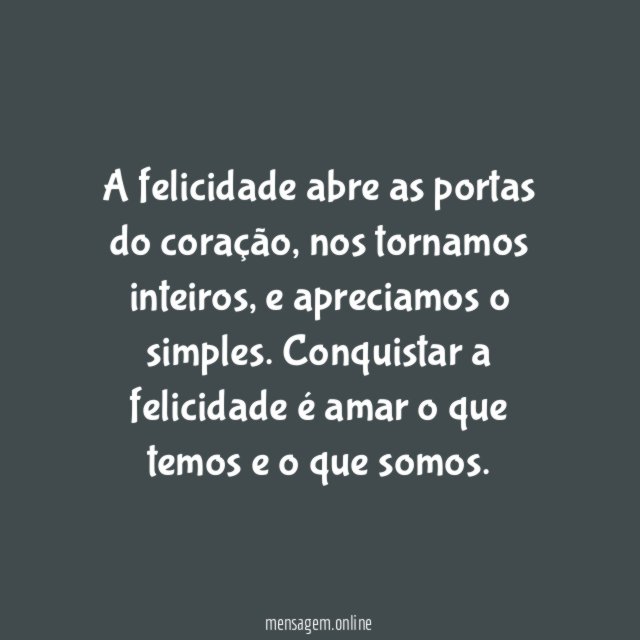Felicidade