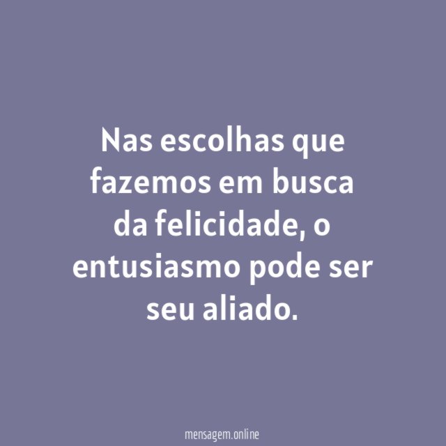 Entusiasmo