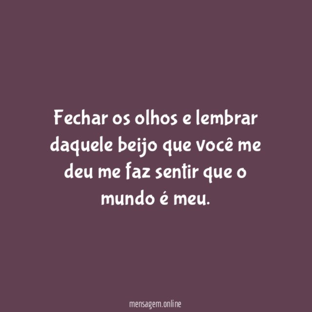 Aquele beijo