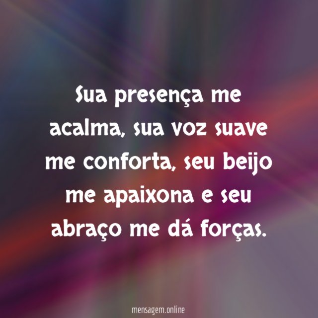 Sua presença