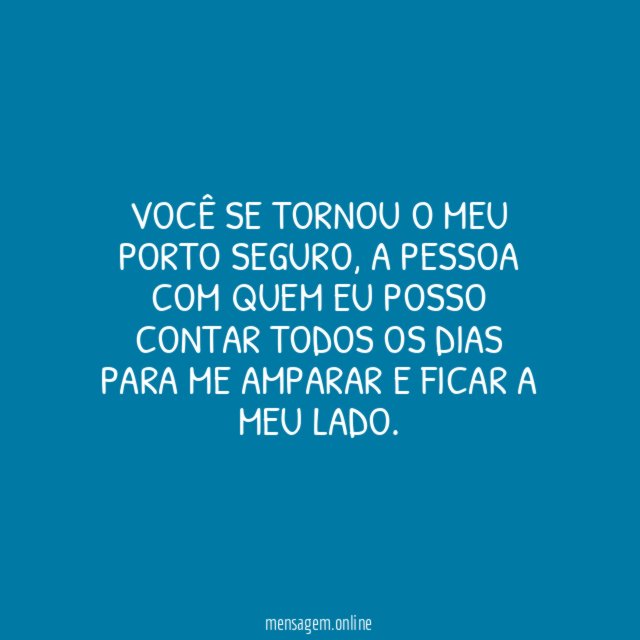 Meu porto seguro