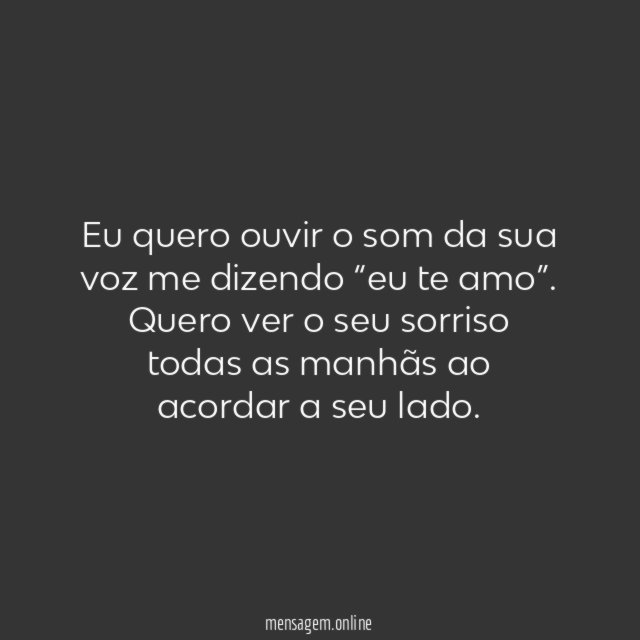 Como se diz eu te amo