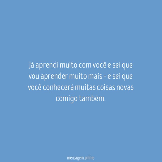 Aprendizado diário