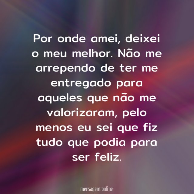Faça você sua parte