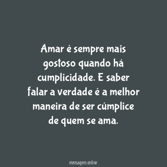 Como ser um bom cúmplice