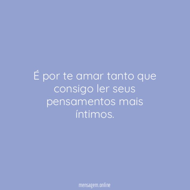 Seus pensamentos
