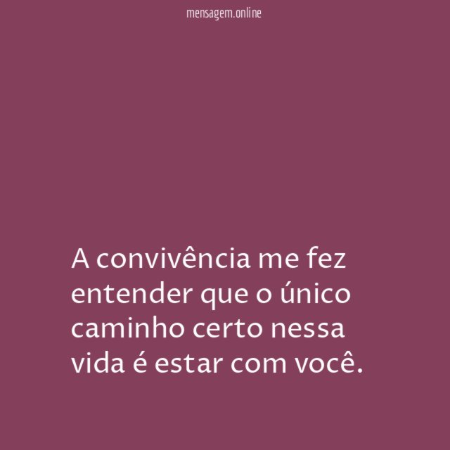 O caminho certo