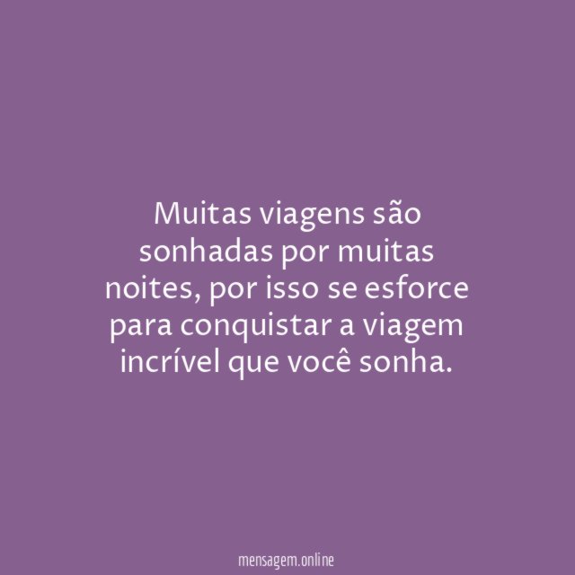 Uma viagem