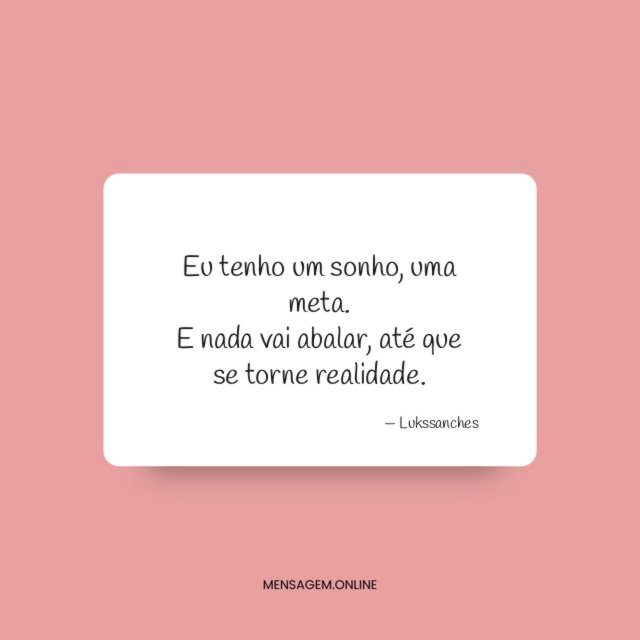 Eu tenho um sonho