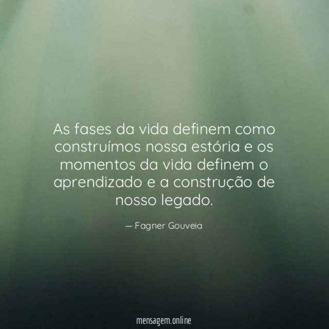 Fases da vida