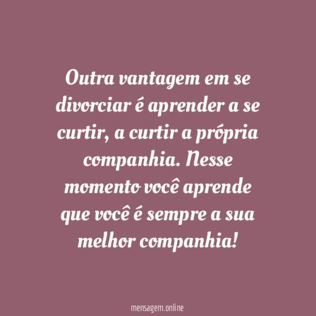 Você aprende a se curtir!
