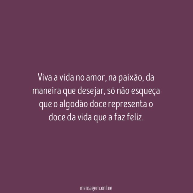 Algodão doce