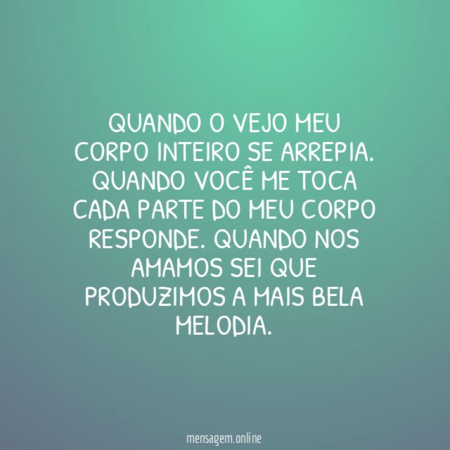 Produção do nosso amor