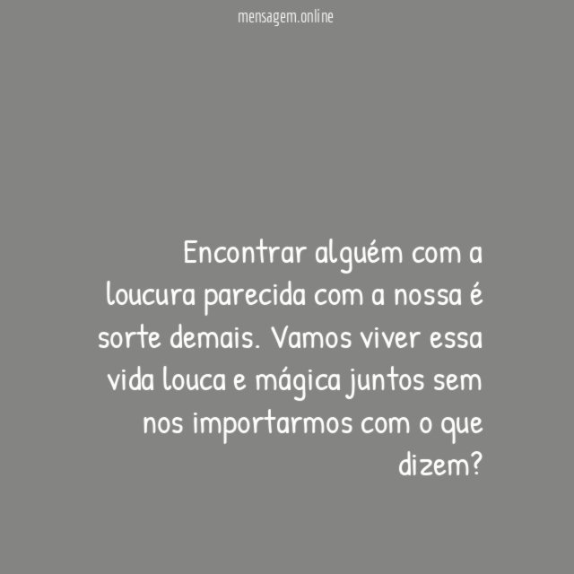 Viver a loucura
