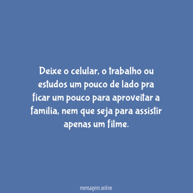 7. Tenha mais tempo para família