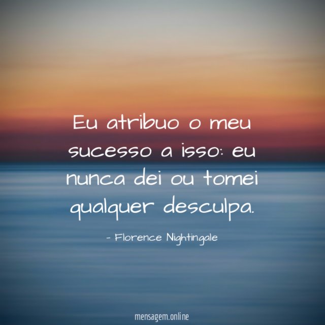 Sem desculpas