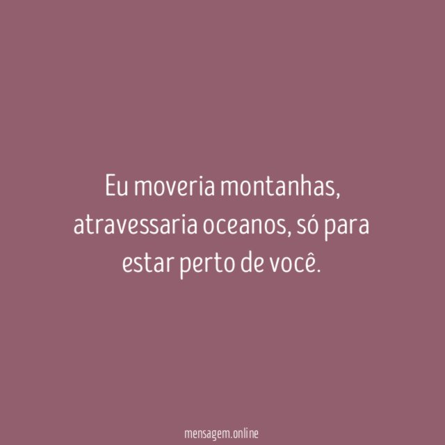6. Por você